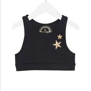 Spiritual Gangster Sports Bra Black Small, NWT